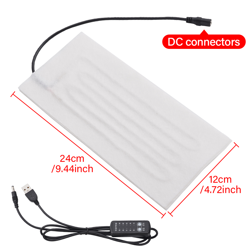 1Pc 120x240 mm USB Heating Pad - đánh giá và giá Hand Warmer Electric