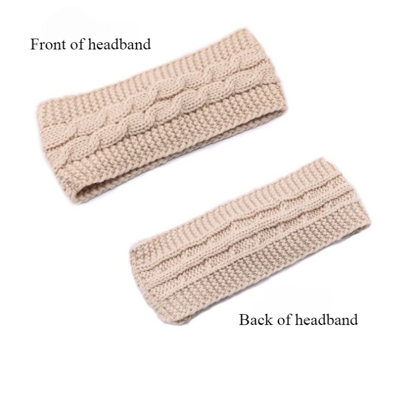 Hair Bands Hemp Headband Woman - đánh giá và giá Fleece Ear Warmer Band