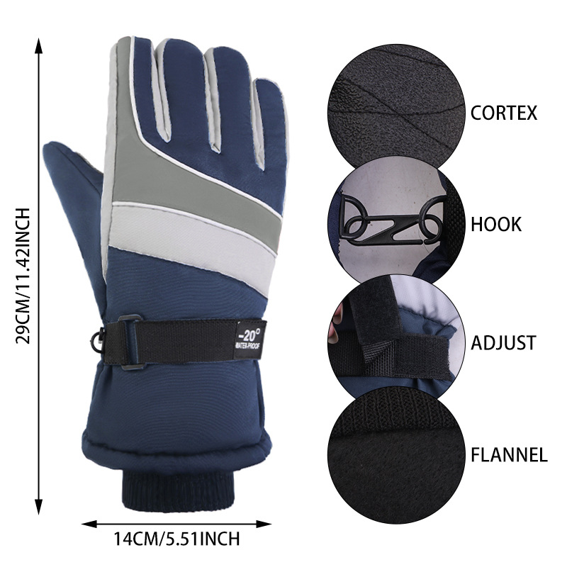 Winter Ski Gloves for Men Wind - đánh giá và giá Snow Glove Insulated
